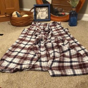 Plaid vest